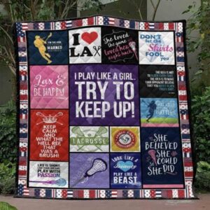 Try To Keep Up Quilt Blanket Vh09  Quilt